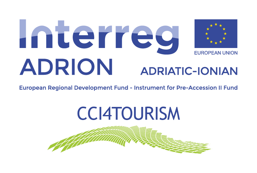 Logo Adrion Enviroment CCI4TOURISM Colour