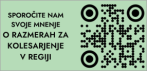 Razmere za kolesarjenje v regiji